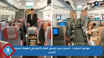 مواعيد الرحلات.. تحديث جديد لجدول قطار تالجو على خطوط السكة الحديد